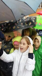 Главным испытанием в этот день была погода. 
